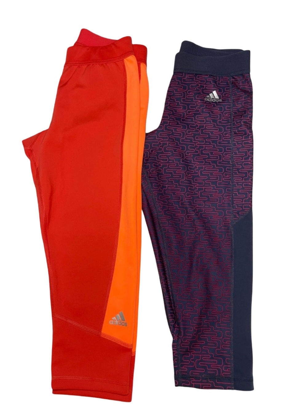 Lot of 2 Adidas Techfit Climalite Compression Leggings Crop Small - Picture 10 of 13
